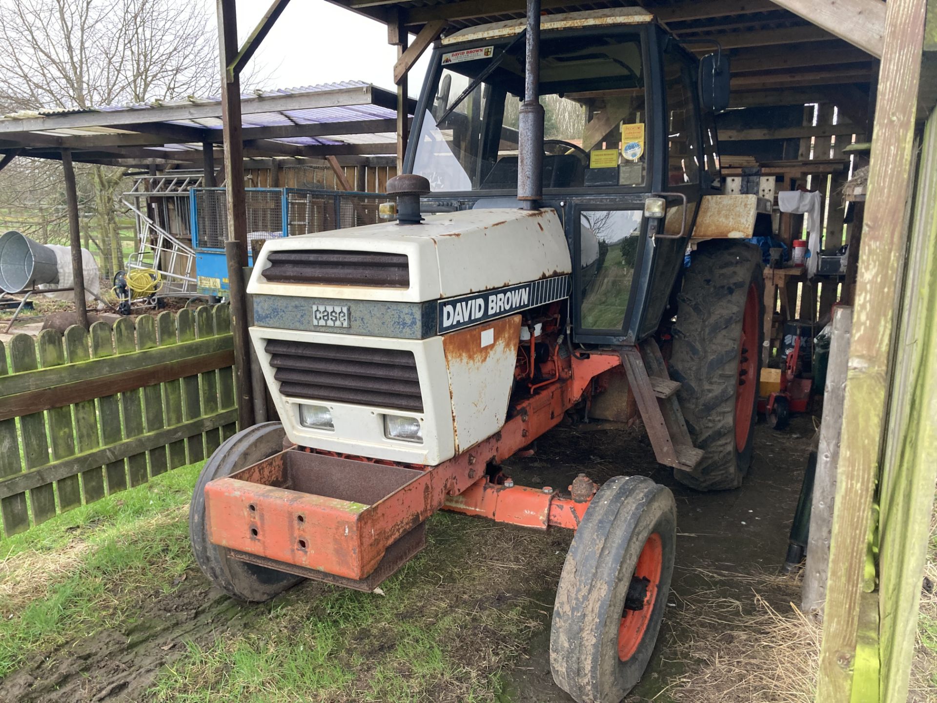 David Brown 2wd tractor