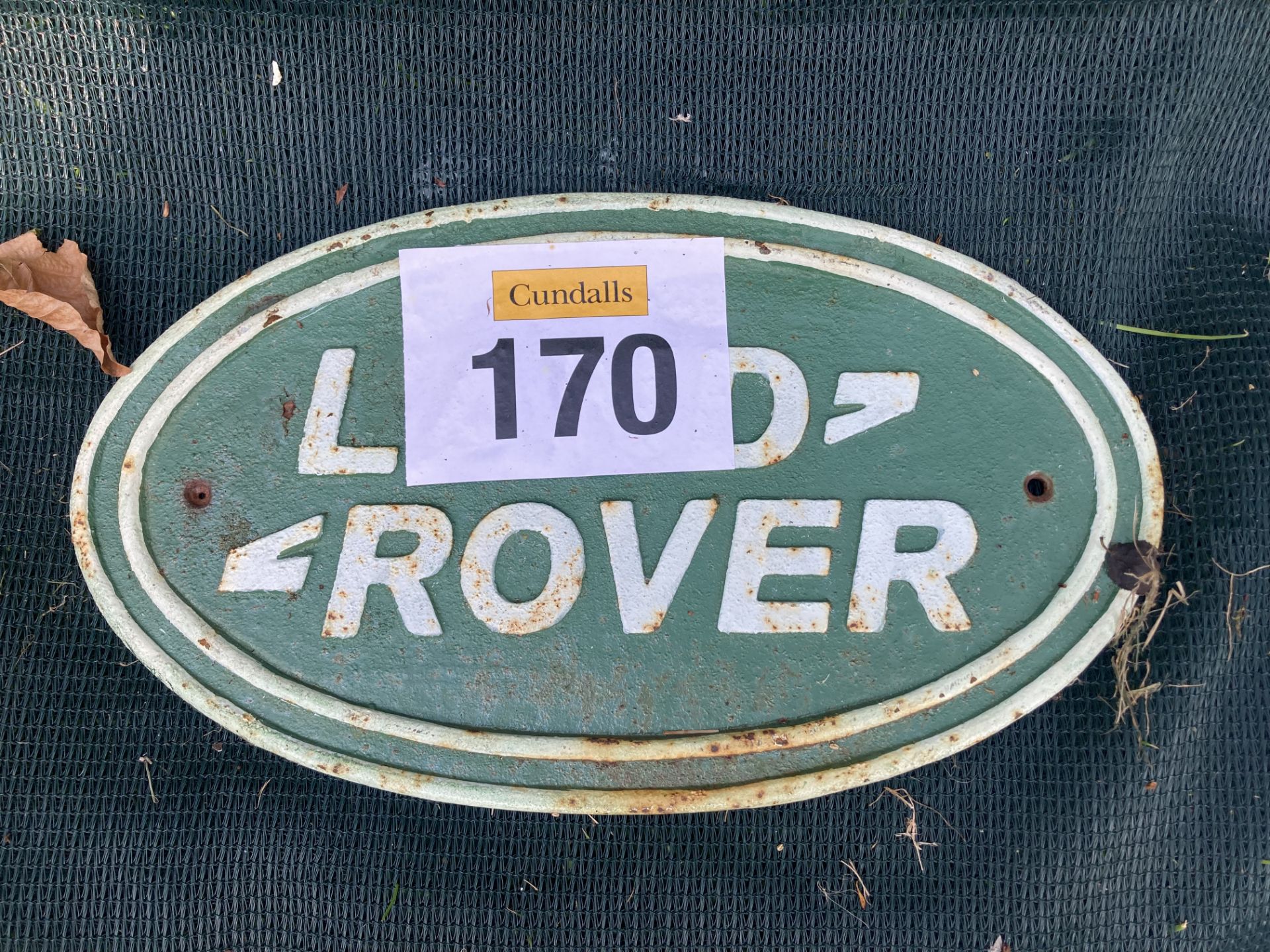 LANDROVER SIGN