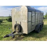 GRAHAM EDWARDS TWIN AXLE 12FT CATTLE TRAILER