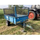 SINGLE AXLE WESSEX TIPPING TRAILER