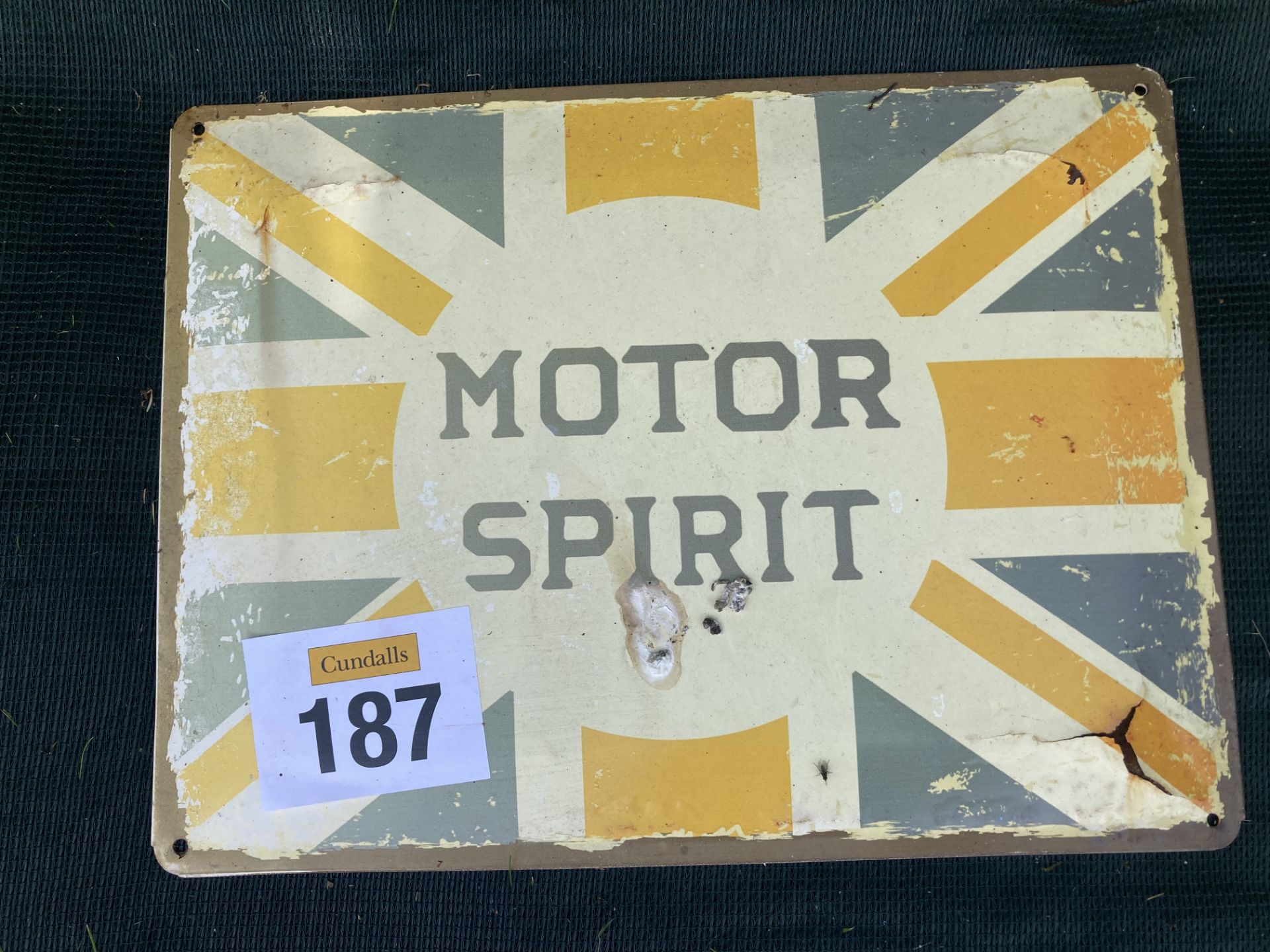 MOTOR SPIRIT SIGN