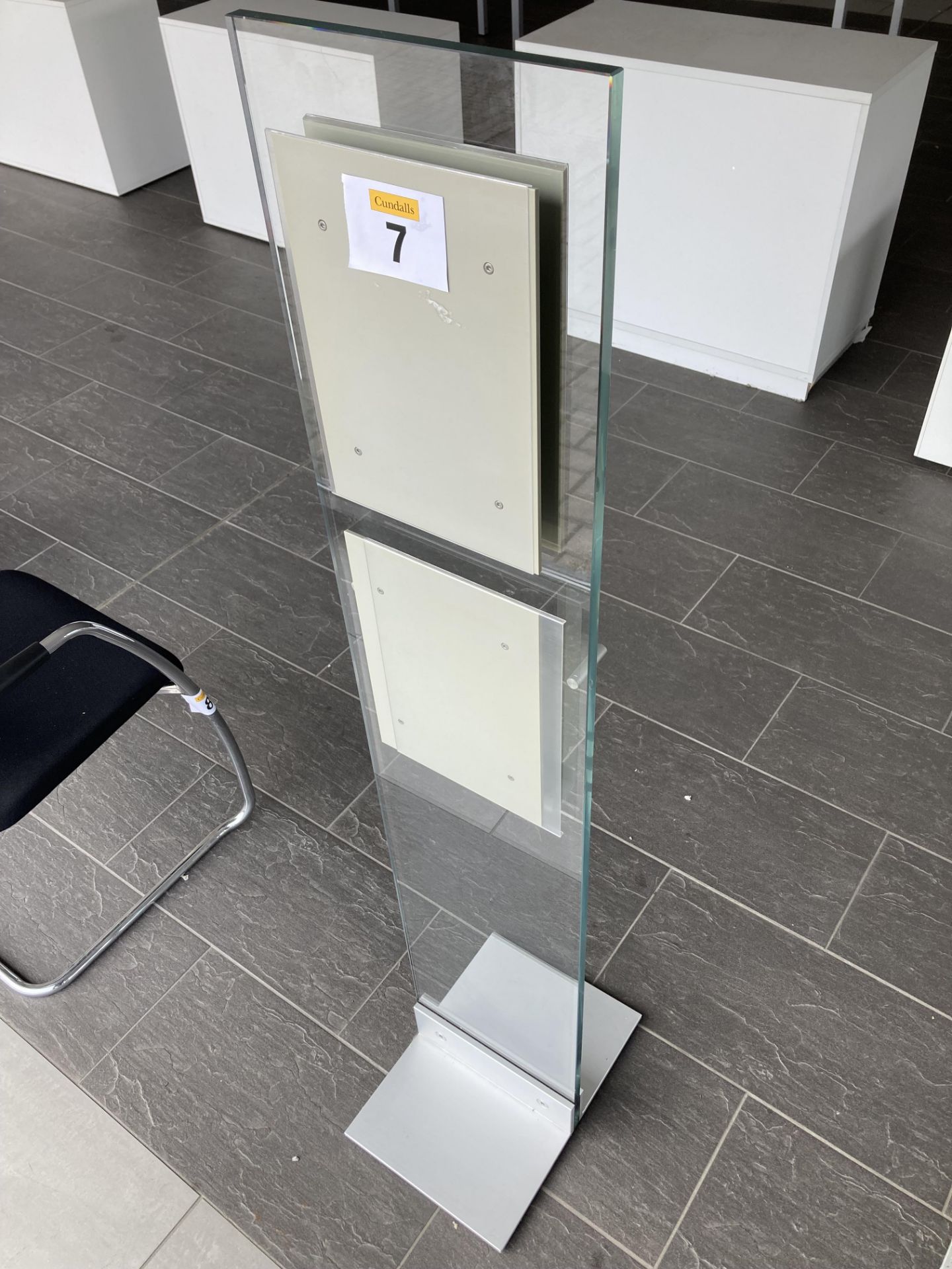 GLASS A4 DISPLAY UNIT