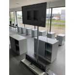 GLASS DISPLAY UNIT FOR TELEVISION