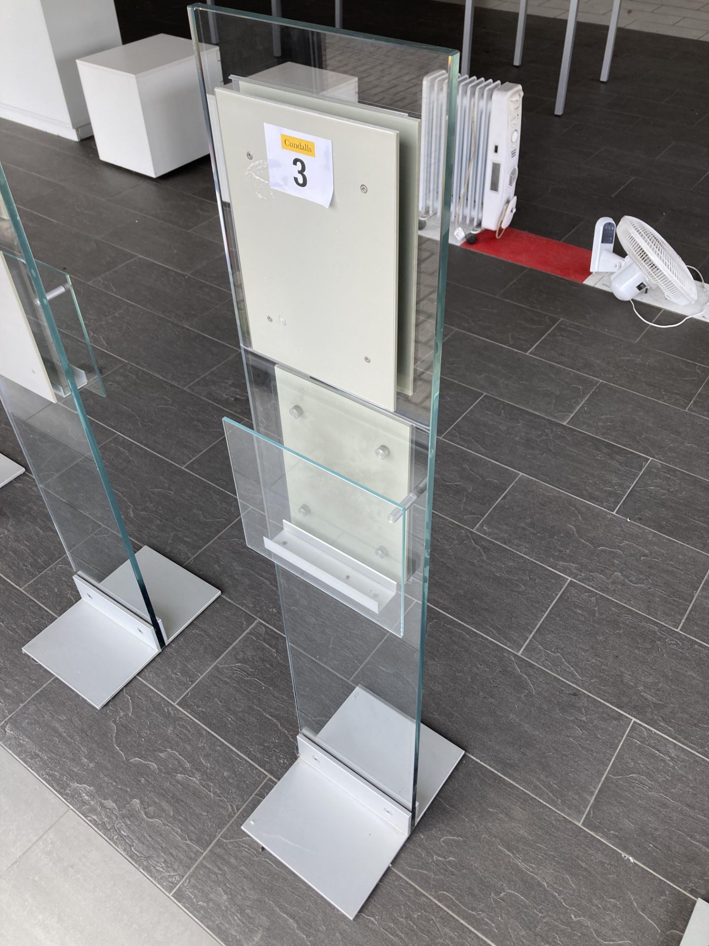 GLASS A4 DISPLAY UNIT