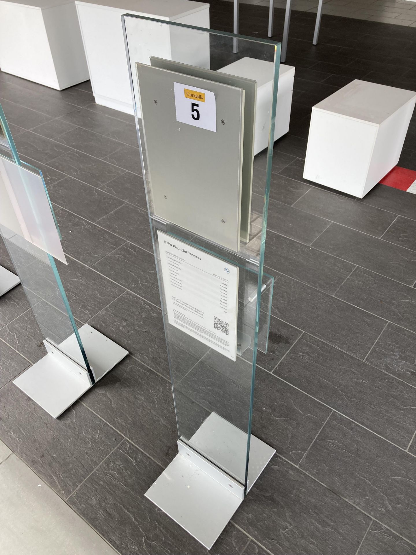 GLASS A4 DISPLAY UNIT