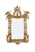 A GEORGE III STYLE WALL MIRROR