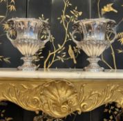 A PAIR OF REGENCY OLD SHEFFIELD PLATE WINE COOLERS, CIRCA 1830