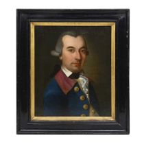 A LATE 18TH CENTURY ITALIAN PORTRAIT OF A NAVAL GENTLEMAN