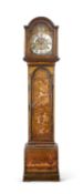 AN 18TH CENTURY GEORGE III PERIOD CHINOISERIE LONGCASE CLOCK SIGNED ISAAC DALTON, LONDON