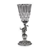 A LATE 19TH CENTURY GERMAN SILVER CUP, NERESHEIMER & SOHNE c.1890