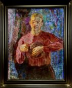 NOE NESTEROVICH GEDENIDZE (1914-2002): PORTRAIT OF A YOUNG FOOTBALLER