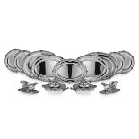 ODIOT: AN EXCEPTIONAL 19TH CENTURY SOLID SILVER FRENCH DINNER SERVICE, PARIS, C. 1890