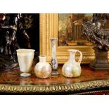 FOUR ANCIENT ROMAN GLASS VESSELS