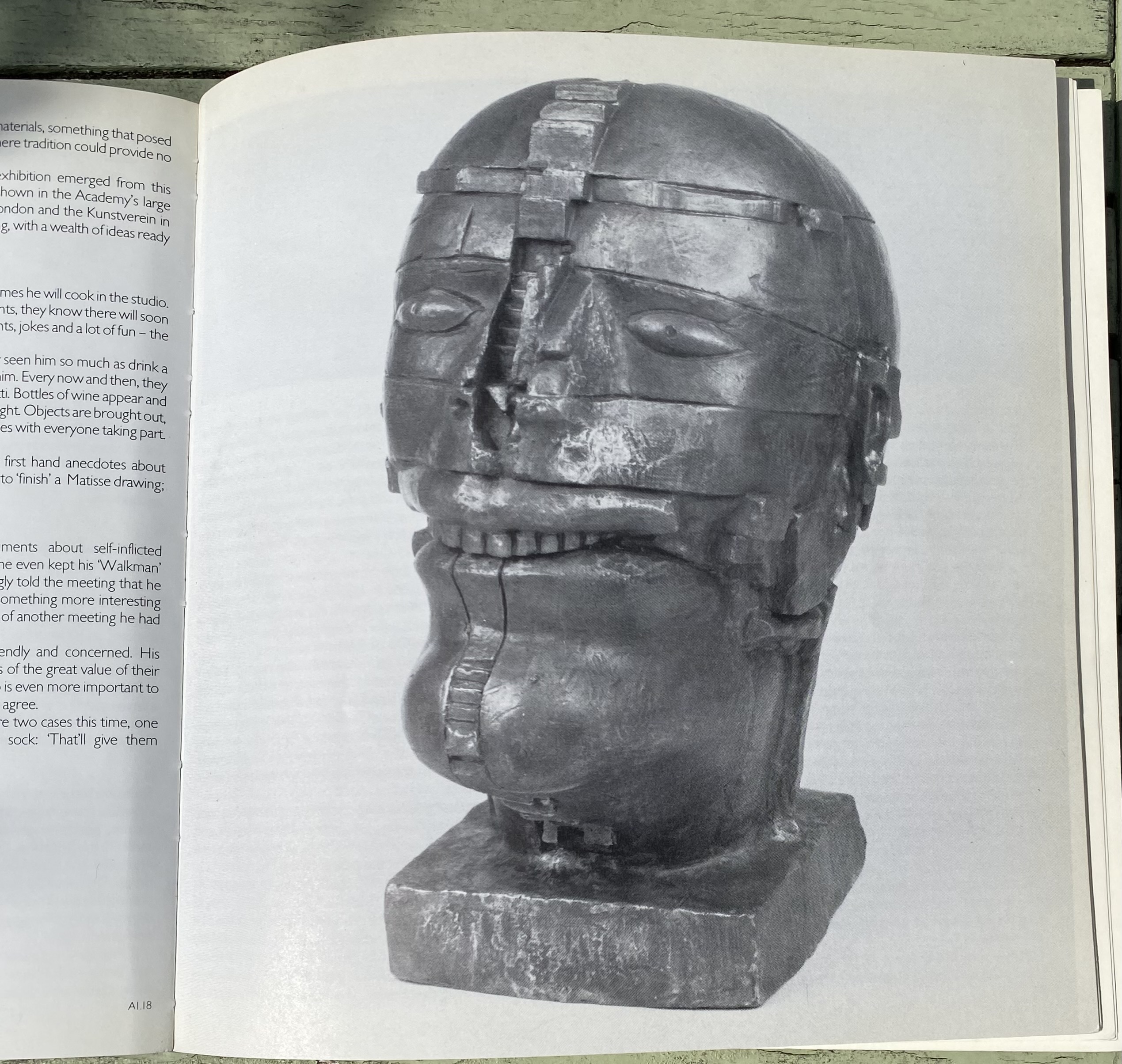 SIR EDUARDO PAOLOZZI (1924-2005): A PLASTER HEAD 'END OF A DREAM' - Image 9 of 16