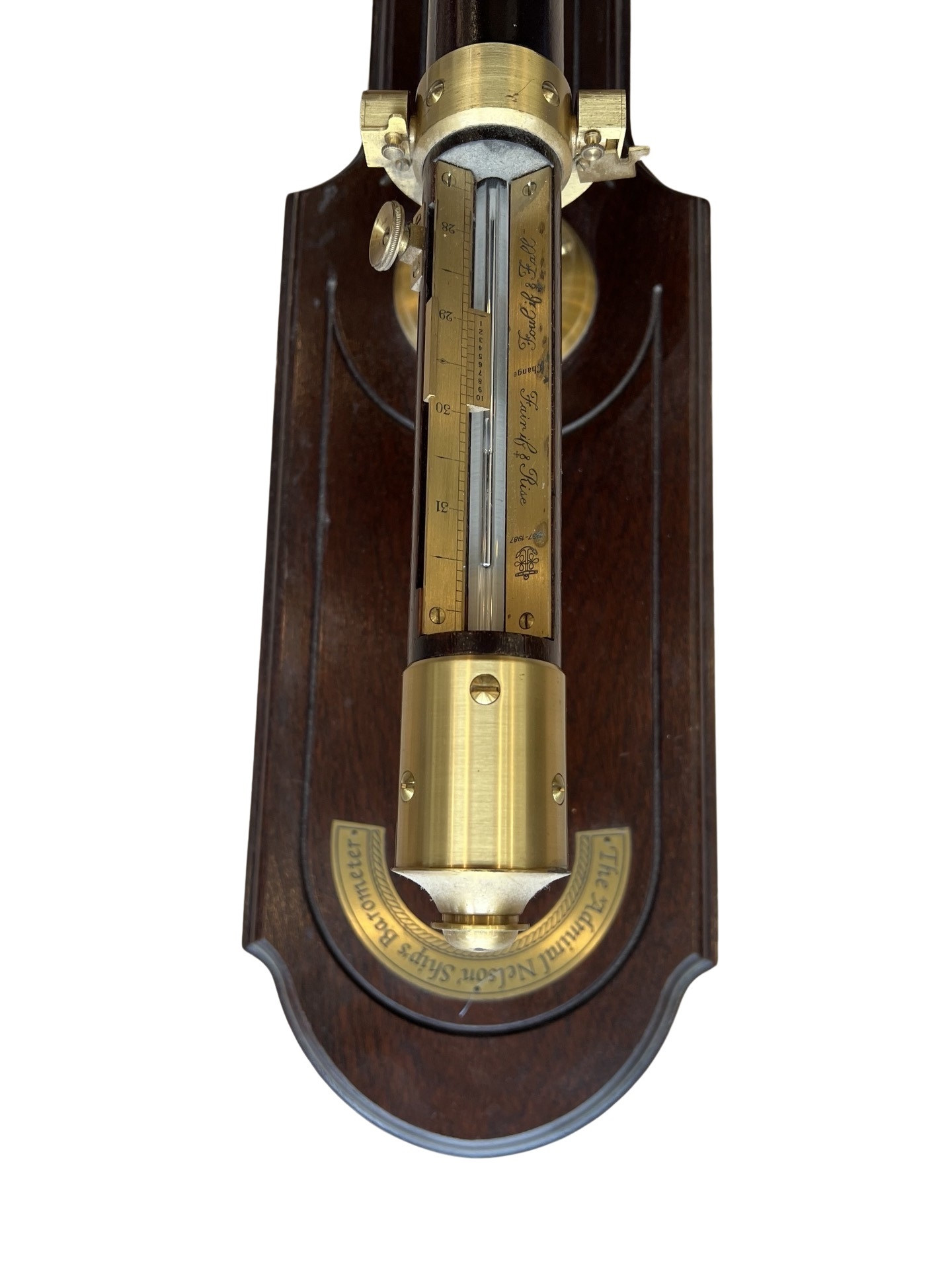 A COMMEMORATIVE ADMIRAL NELSON SHIP'S BAROMETER - Image 3 of 4