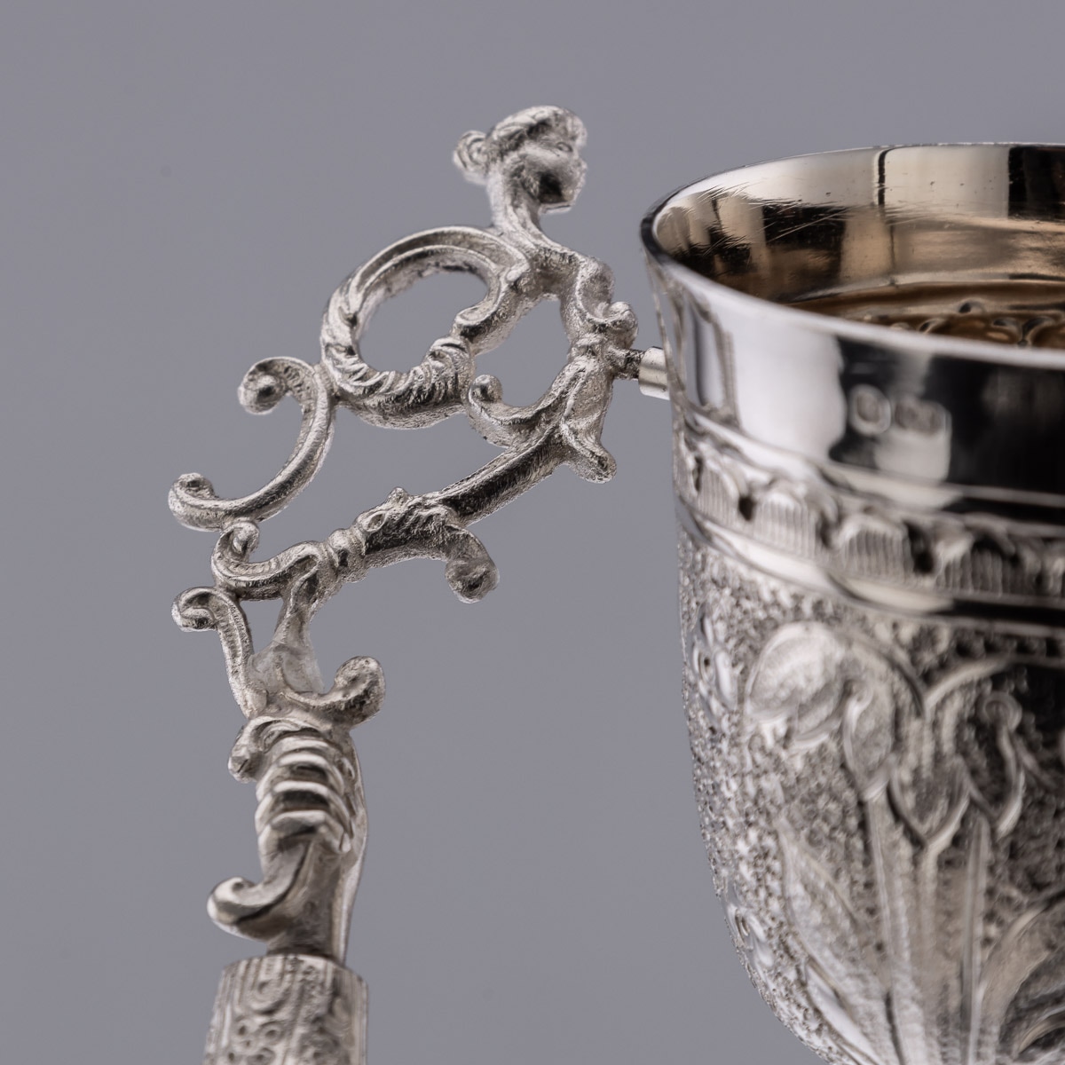 A ROYAL WEDDING SOLID STERLING SILVER NOVELTY WAGER CUP, LONDON, C. 1973 - Image 9 of 23