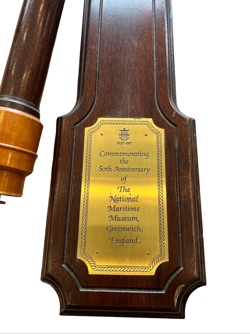 A COMMEMORATIVE ADMIRAL NELSON SHIP'S BAROMETER - Image 2 of 4