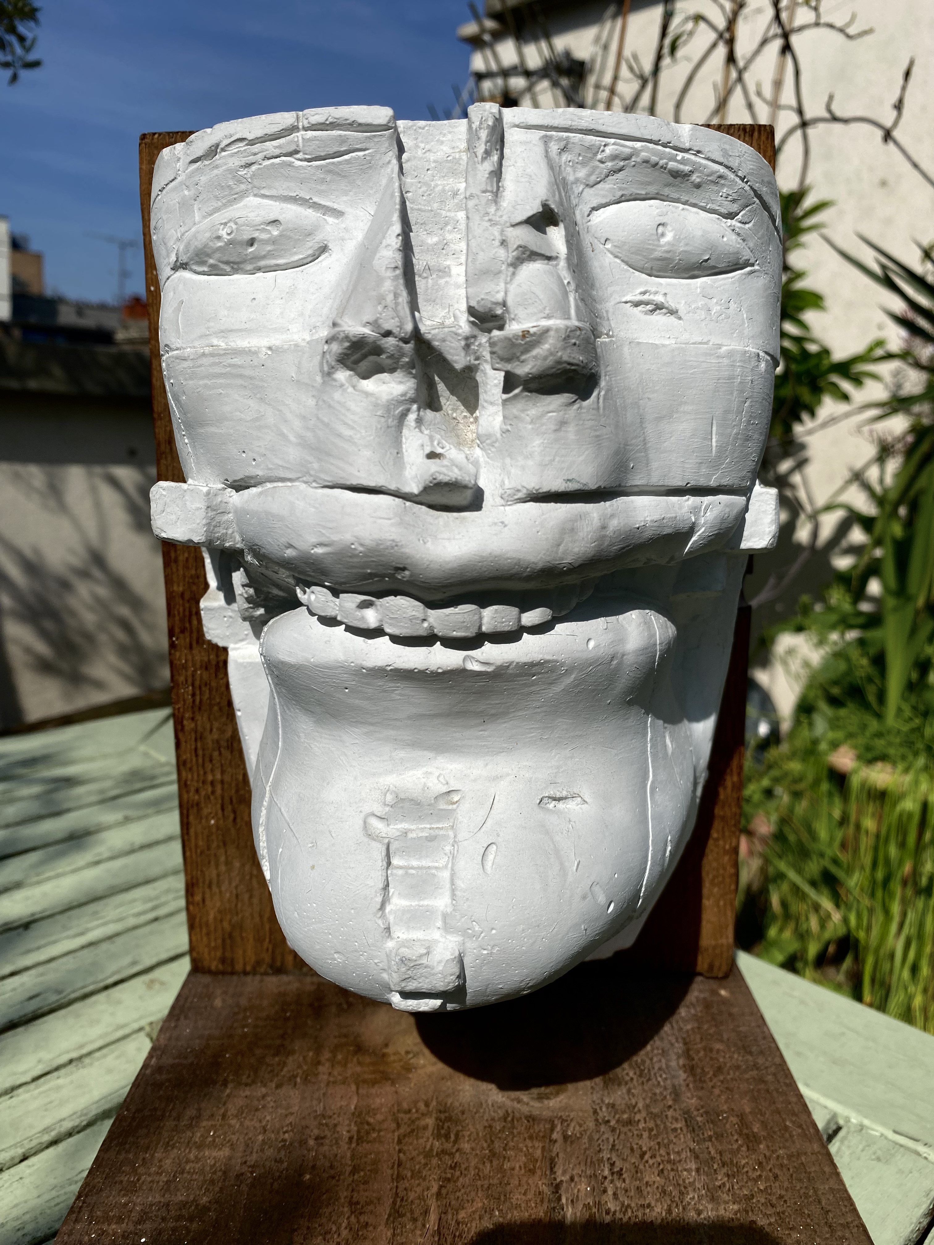 SIR EDUARDO PAOLOZZI (1924-2005): A PLASTER HEAD 'END OF A DREAM' - Image 16 of 16