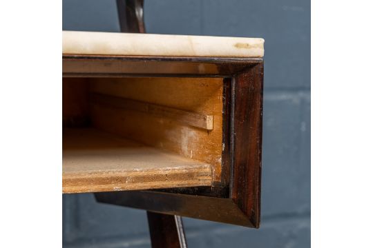 A PAIR OF ITALIAN ROSEWOOD SIDE TABLES BY VITTORIO DASSI c.1950 - Image 17 of 20