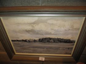 Roderick A C Braggins, Oil Painting of Scotscraig, 28x39cm