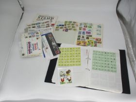 Two Albums of Stamps and a Catalogue