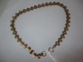 9ct Gold Necklace, 13.9g