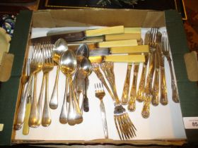 Selection of Silver Plated Cutlery and Harrods Knives etc