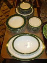 Doulton & Company Green Marble 38 Piece Dinner Set