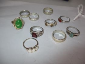 Ten Silver Rings