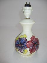 Moorcroft Pottery Table Lamp