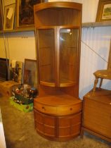 Nathan Teak Corner Cabinet