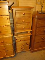 Two Pine Bedside Chests
