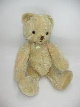 Vintage Jointed Teddy Bear with Growler