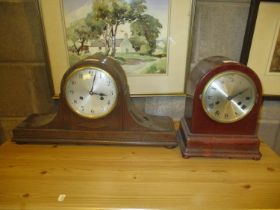 Gustav Becker and J. Unghans Mantel Clocks