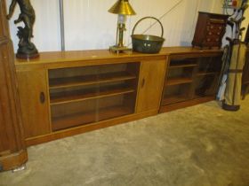 Pair of Teak Bookcases, 152 & 107cm