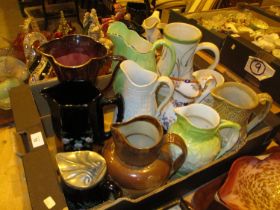 Collection of Victorian and Later Pottery Jugs