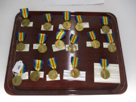 Collection of 16 WWI Medals