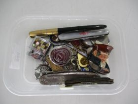 Badges, Pen Knives, Lighter etc