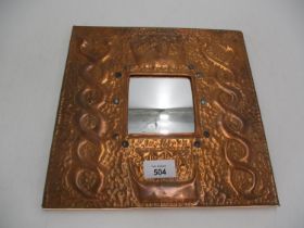 In The Style of Alexander Ritchie, Iona Copper Wall Mirror