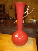 Tall Pottery Vase, 58cm