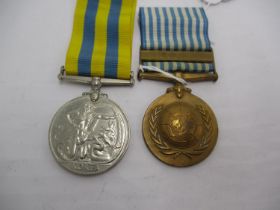 British and UN Korea Medals to C/SMX 834575 N. Bowles L. WTR. R.N.