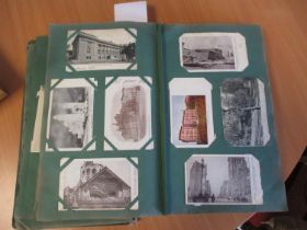Album of vintage Postcards including North American, Native Americans, Scotland etc