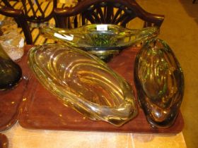 Three Venetian Glass Dishes