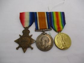 Three WWI Medals to Cpl. W. Smith S.A.H.A.