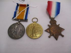 Three WWI Medals to 428761 Pte. C.S. Thomson 7-Can.Inf.