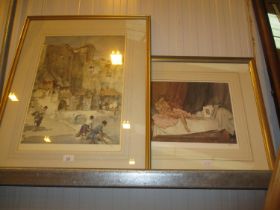 Two William Russell Flint Limited Edition Prints