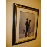 Jack Vettriano, Signed Print, Dance Me To The End of Love