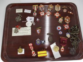 Collection of Nursing Medals, Badges etc