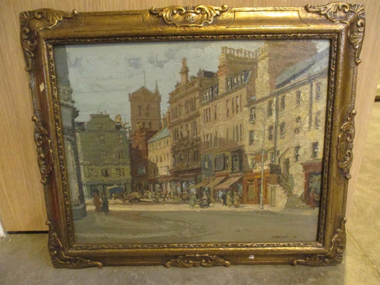 Andrew Neilson, Oil on Canvas, Dundee Scene, 39x49cm