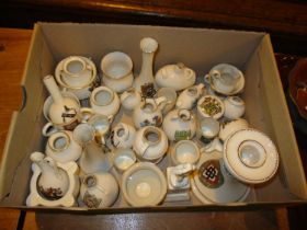 Collection of W H Goss Crested China
